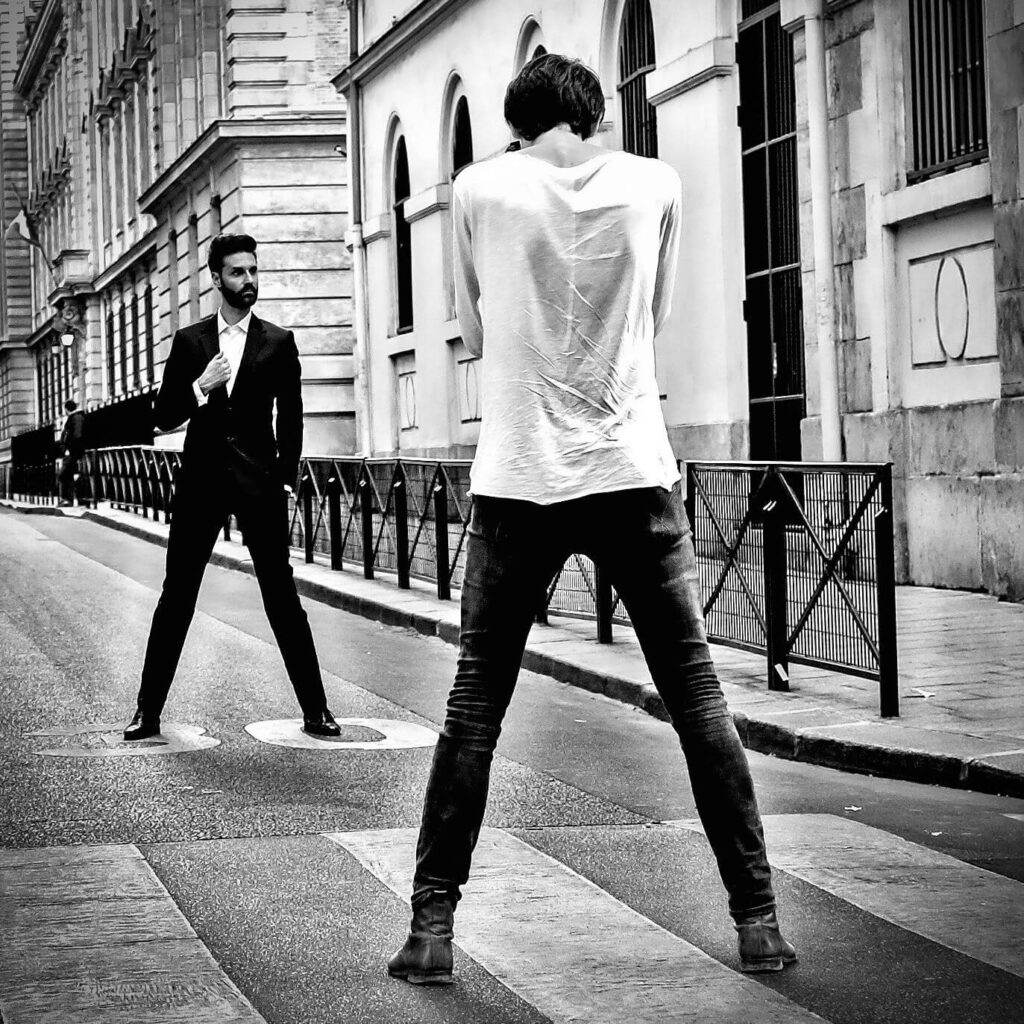 Backstage Oscar Putrino