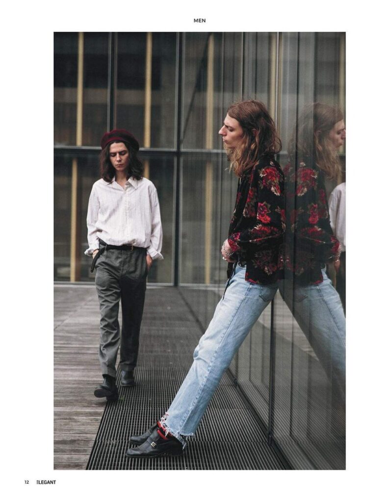 Sereda Brothers Nikita and Taras Gipsy Fashion Editorial Photoshoot Paris 12