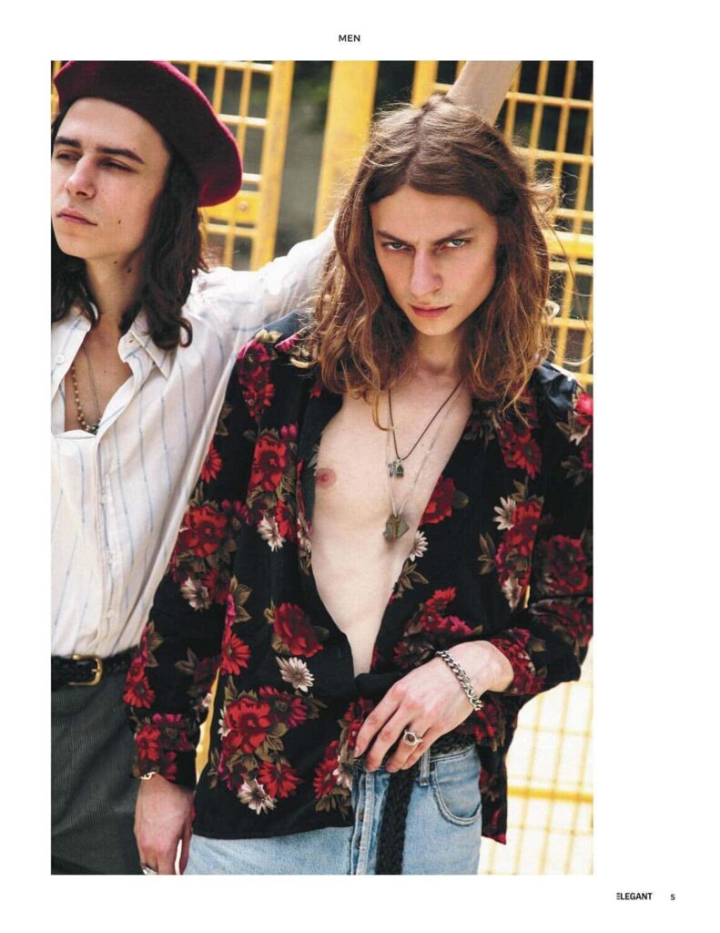 Sereda Brothers Nikita and Taras Gipsy Fashion Editorial Photoshoot Paris 5