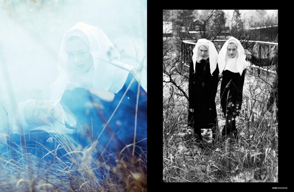 SOME Magazine Oleg Bagmutskiy Editorial Nuns Church 2