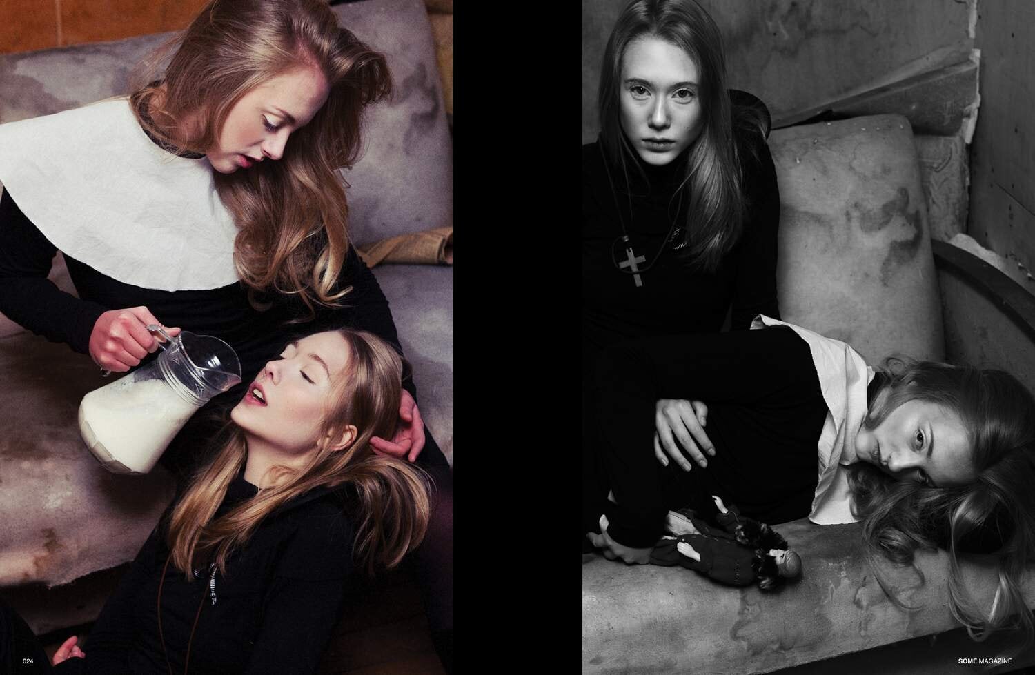 SOME Magazine Oleg Bagmutskiy Editorial Nuns Church 3