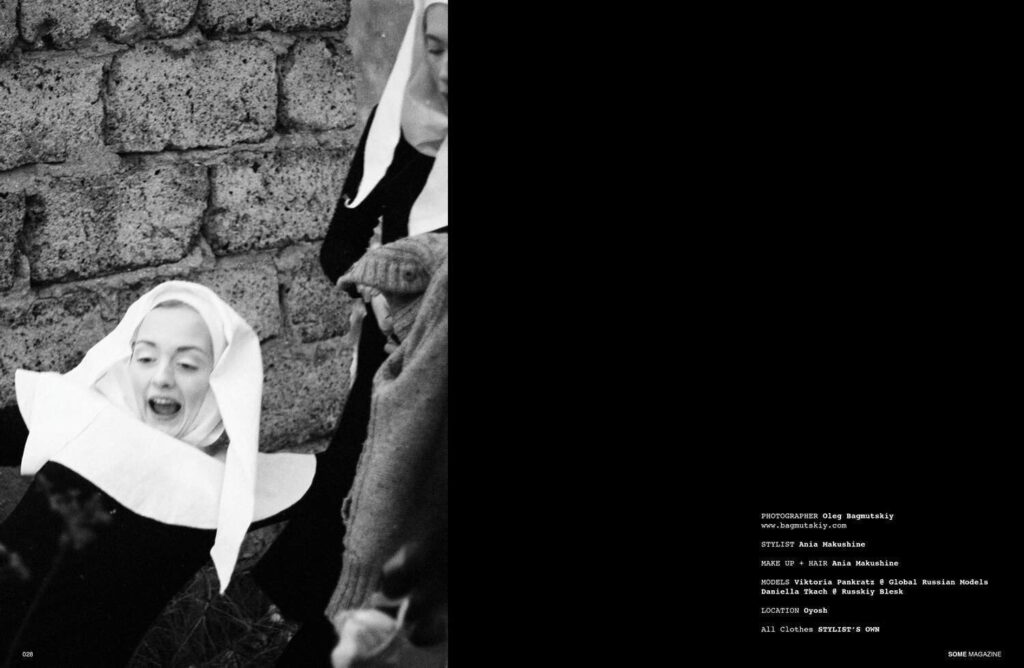 SOME Magazine Oleg Bagmutskiy Editorial Nuns Church 5