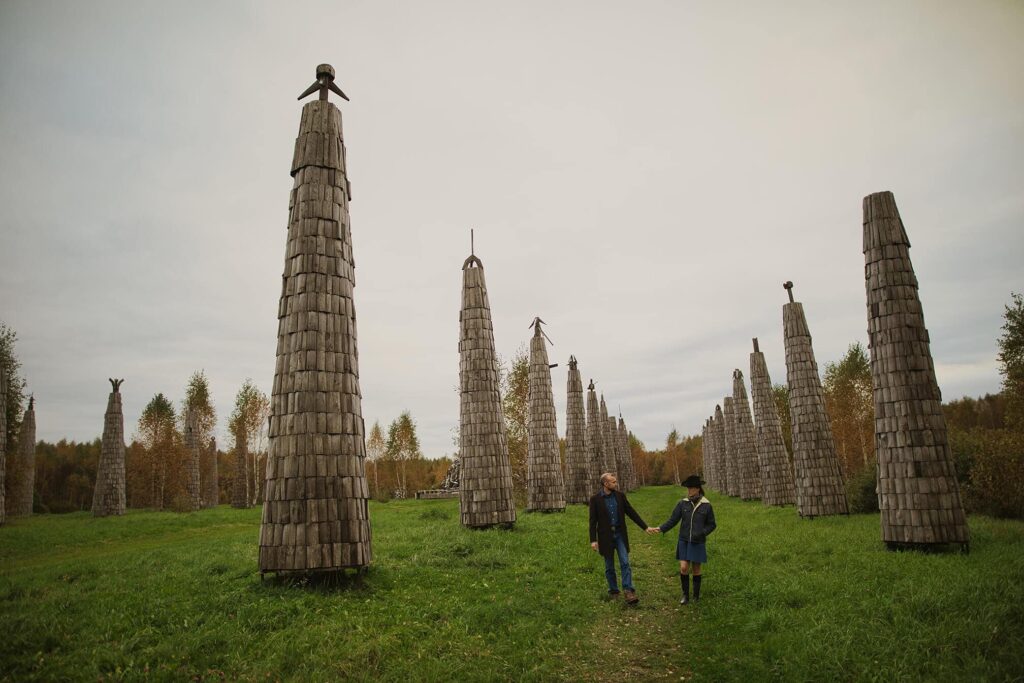 Свадебная фотосессия в Никола-Ленивце