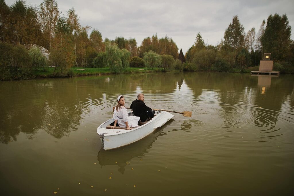Свадебная фотосессия в Никола-Ленивце