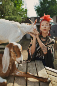 Фотосессия с козами