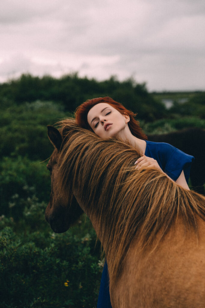 Фотосессия с лошадьми в Исландии