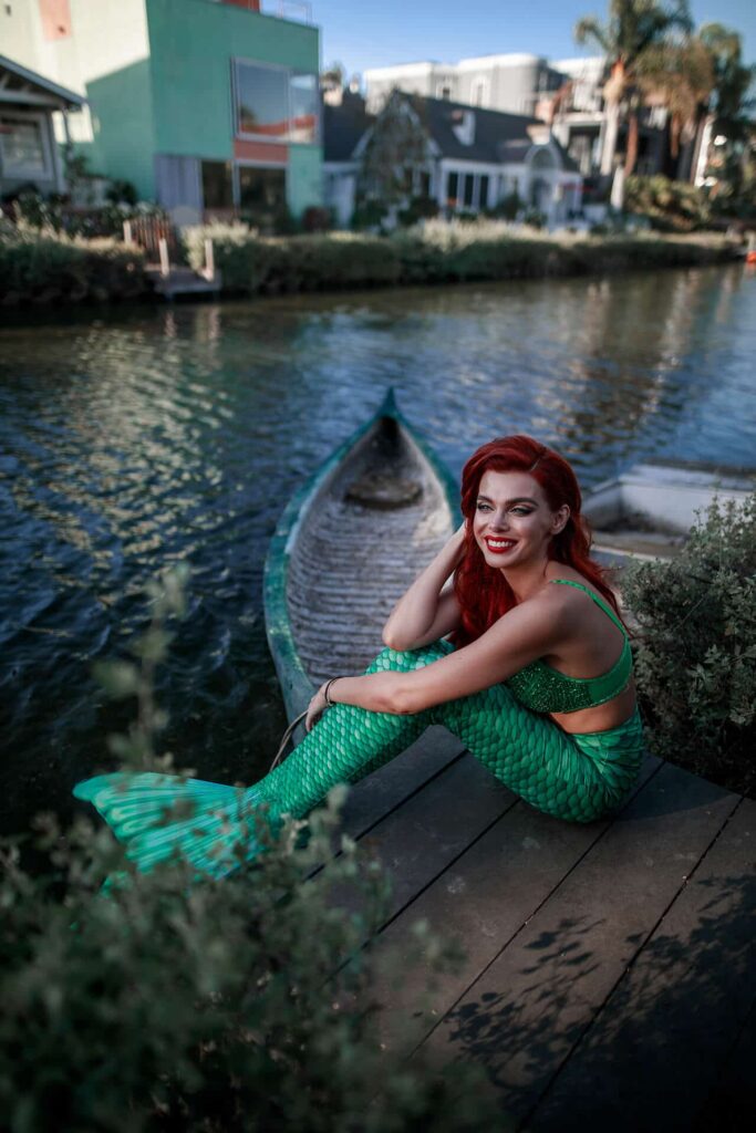 Mermaid Photoshoot LA Mojave Desert California 2