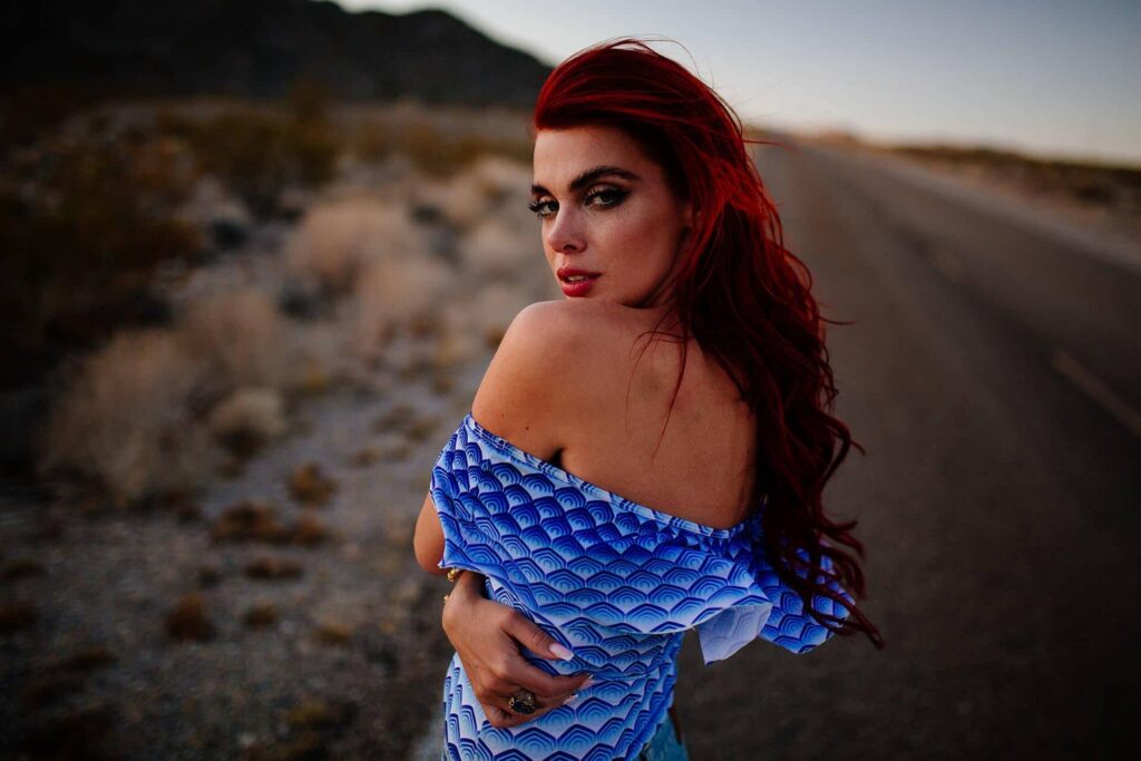 Mermaid Photoshoot LA Mojave Desert California 7