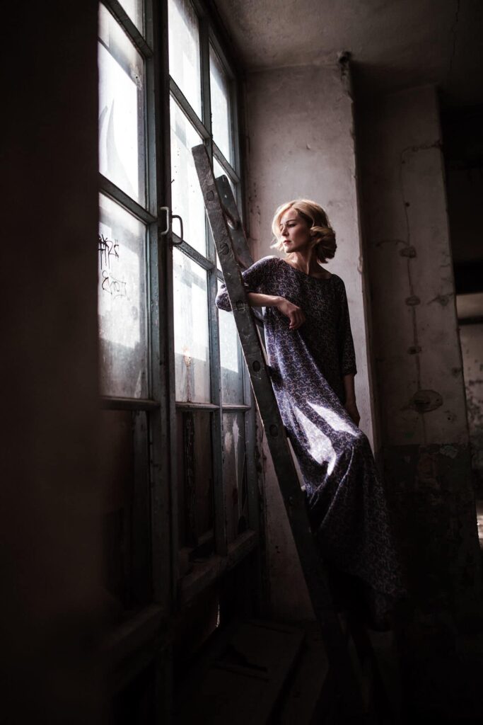 Portrait Photoshoot Abandoned Places Tallinn 11