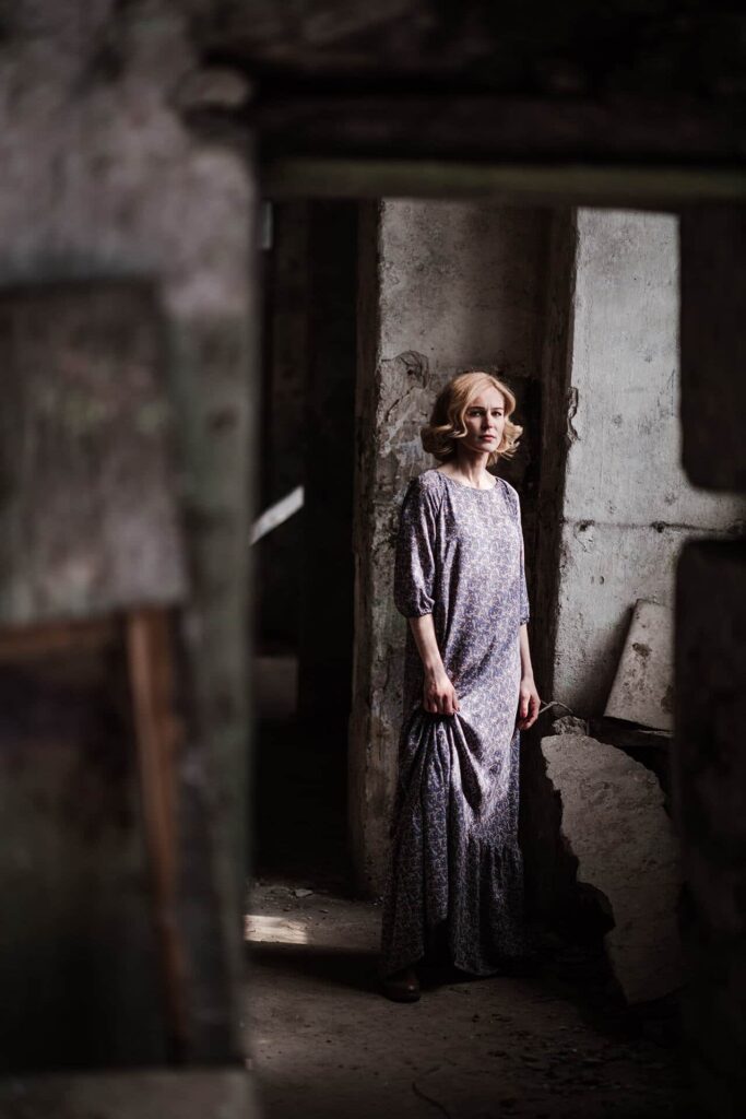 Portrait Photoshoot Abandoned Places Tallinn 7
