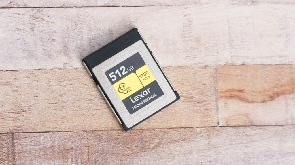 Карта памяти Lexar Professional CFexpress Type B 512GB, скорость 1750 MB/s