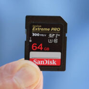 Карта памяти SanDisk Extreme PRO SDXC 64GB, скорость 300MB/s, UHS-II